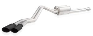Chevrolet Silverado HD Performance Exhaust - Stainless Works - Cat Back Legend - Black - `20-`21
